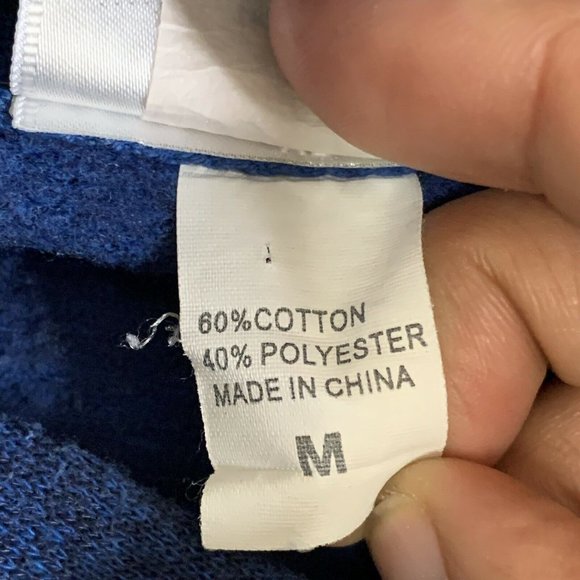 Disney Parks Mickey Mouse Blue Pullover Hoodie Sweater Women's Size Medium - Picture 6 of 8